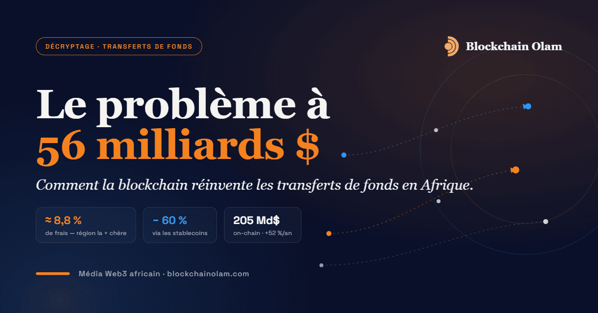 le problème à 56 milliards que la blockchain veut résoudre en Afrique